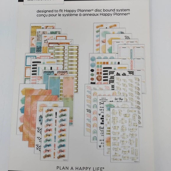 NEW The Happy Planner 'Wild Journey' Sticker Sheets - Picture 4 of 5